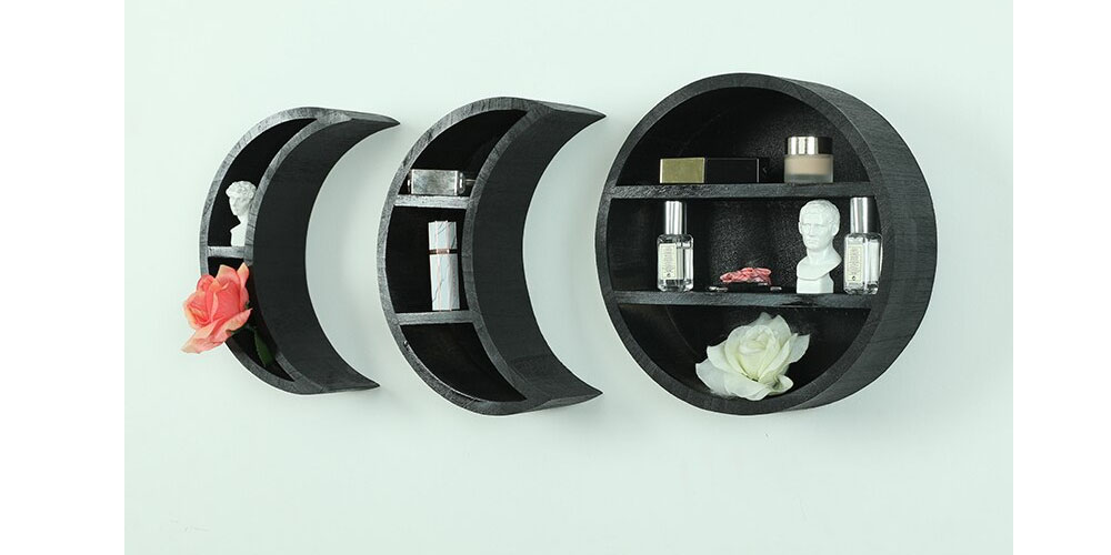 Moon Shape Shelves: A Decorative Wall Shelves to Try